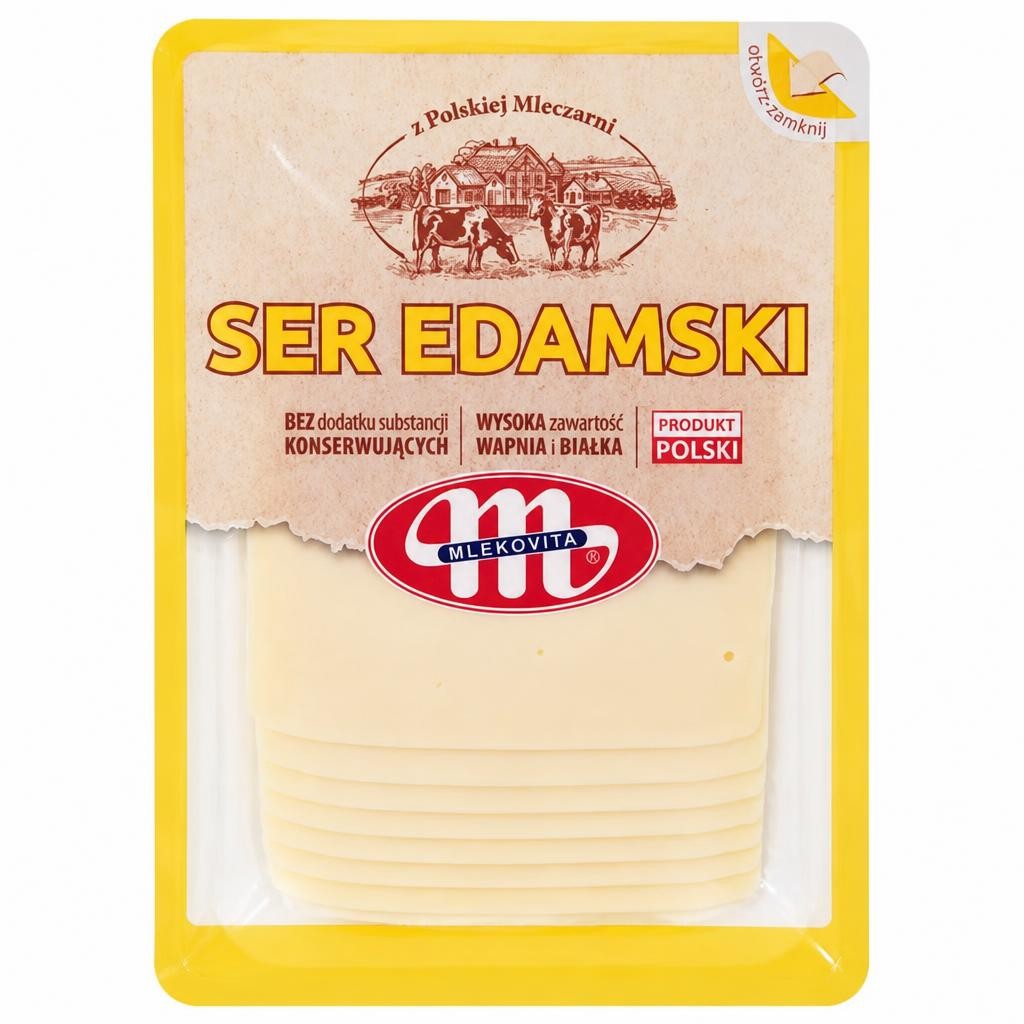 Mlekovita Edam Slices 150g