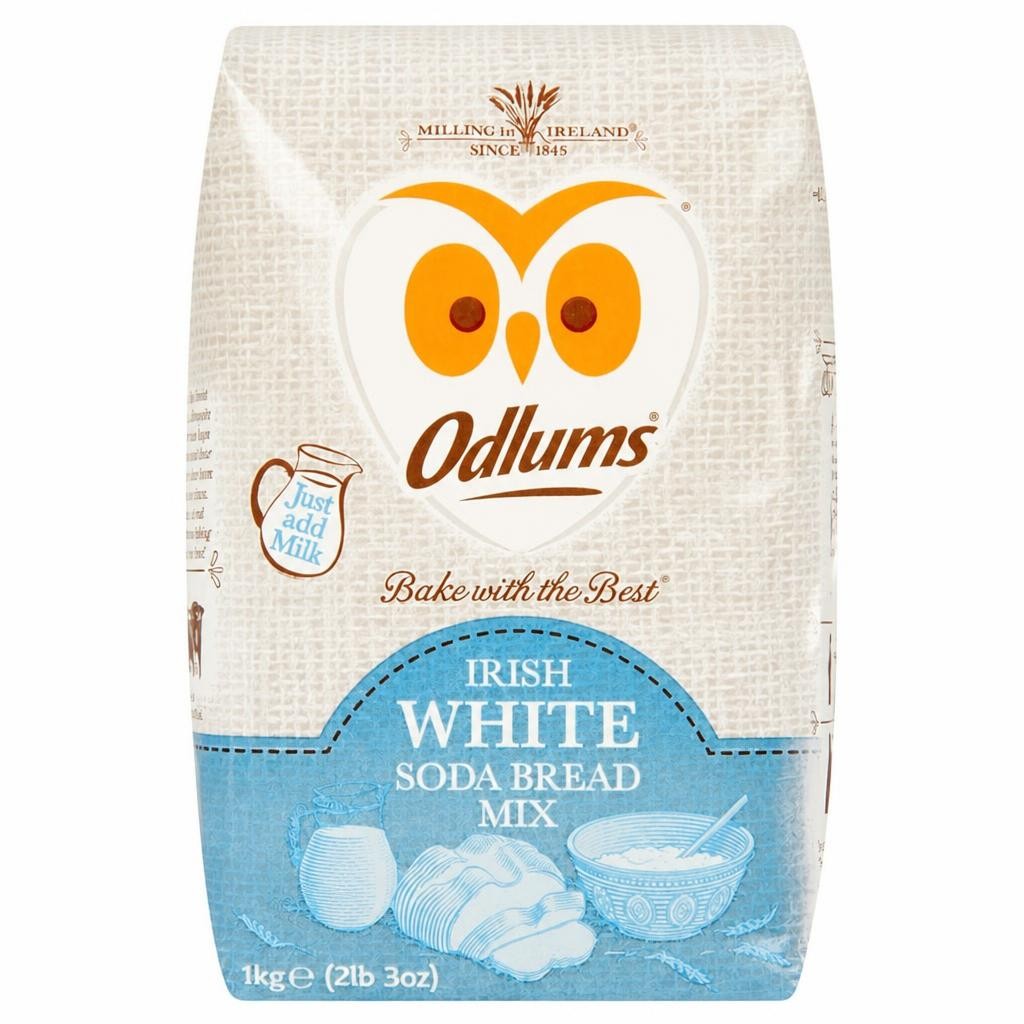 Odlums Irish White Soda Bread Mix 1kg
