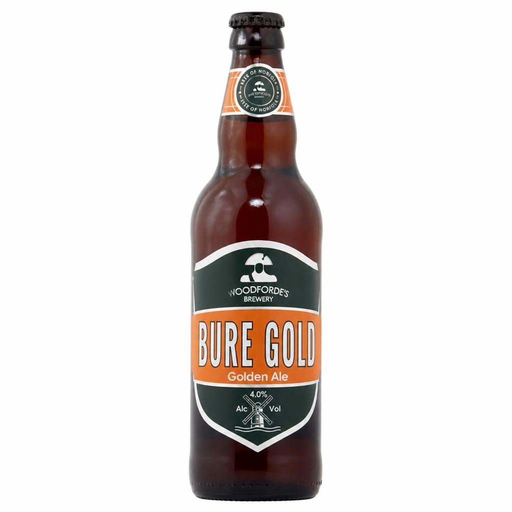 Woodforde's Brewery Bure Gold Golden Ale 500ml