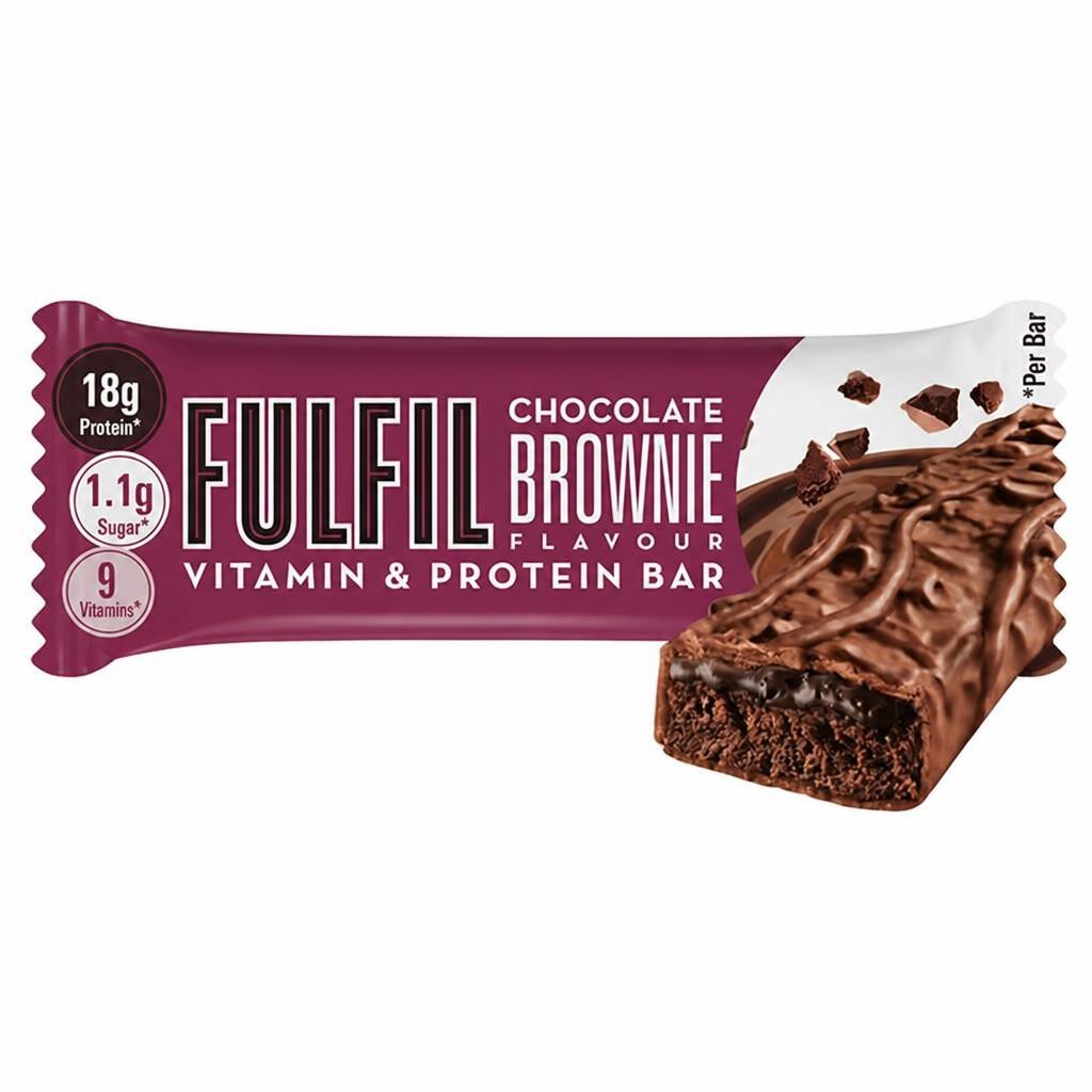 Fulfil Chocolate Brownie Flavour Vitamin & Protein Bar 55g