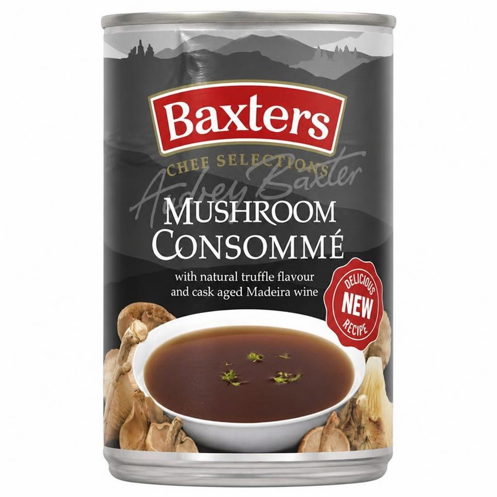 Baxters Mushroom Consomme 400g