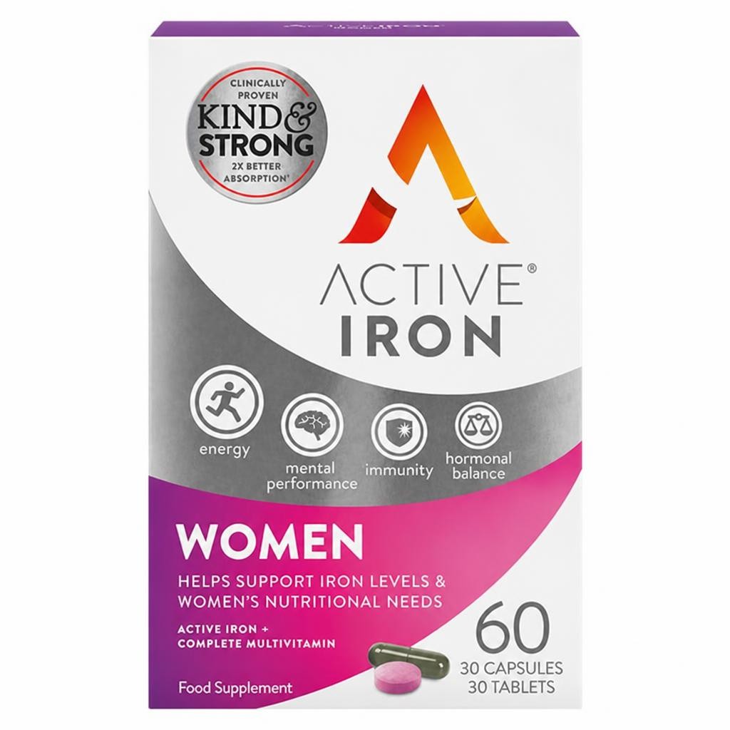 Active Iron Women Capsules & Tablets x60
