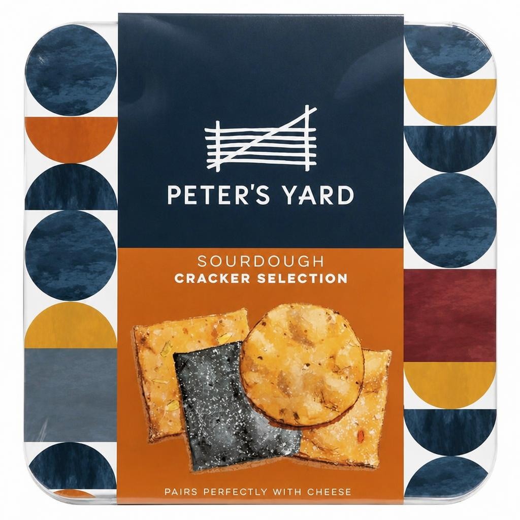 Peter's Yard Sourdough Cracker Selection Tin 250g
