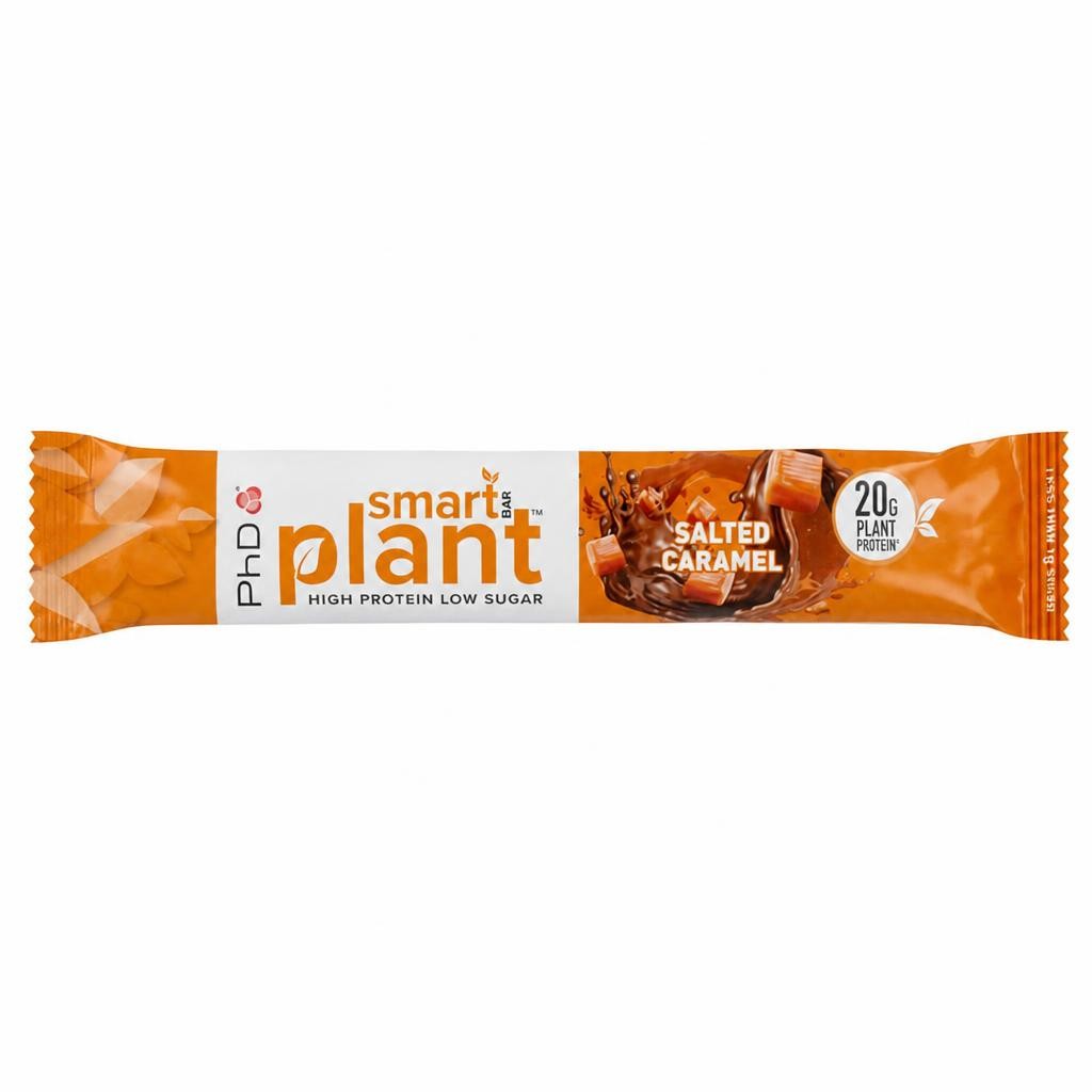 PhD Plant Salted Caramel Smart Bar 64g