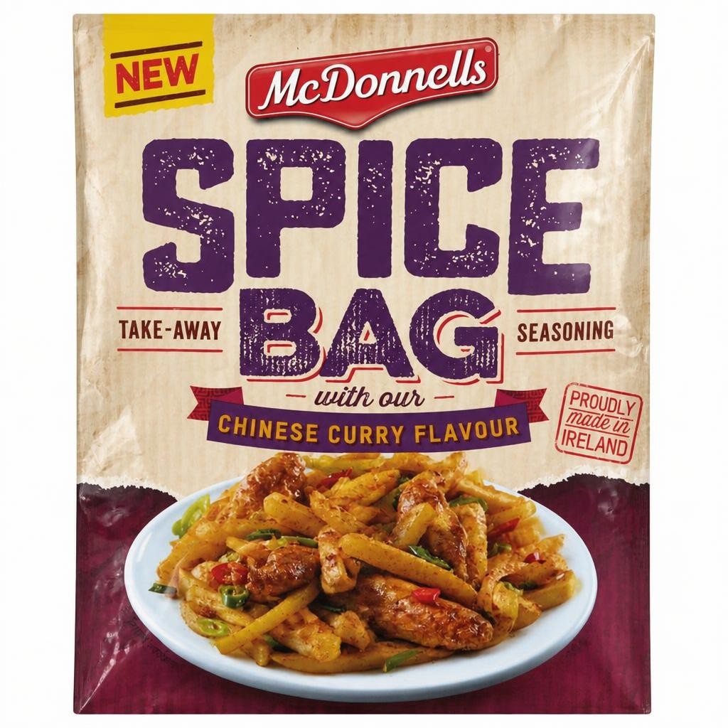 McDonnells Spice Bag Chinese Curry Flavour Seasoning Mix 40g