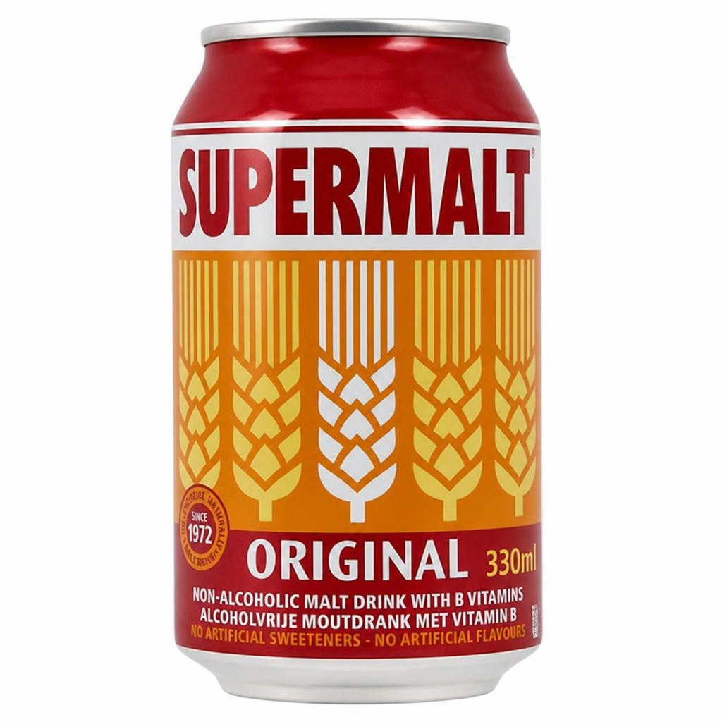 Supermalt Original Sleek Can 330ml