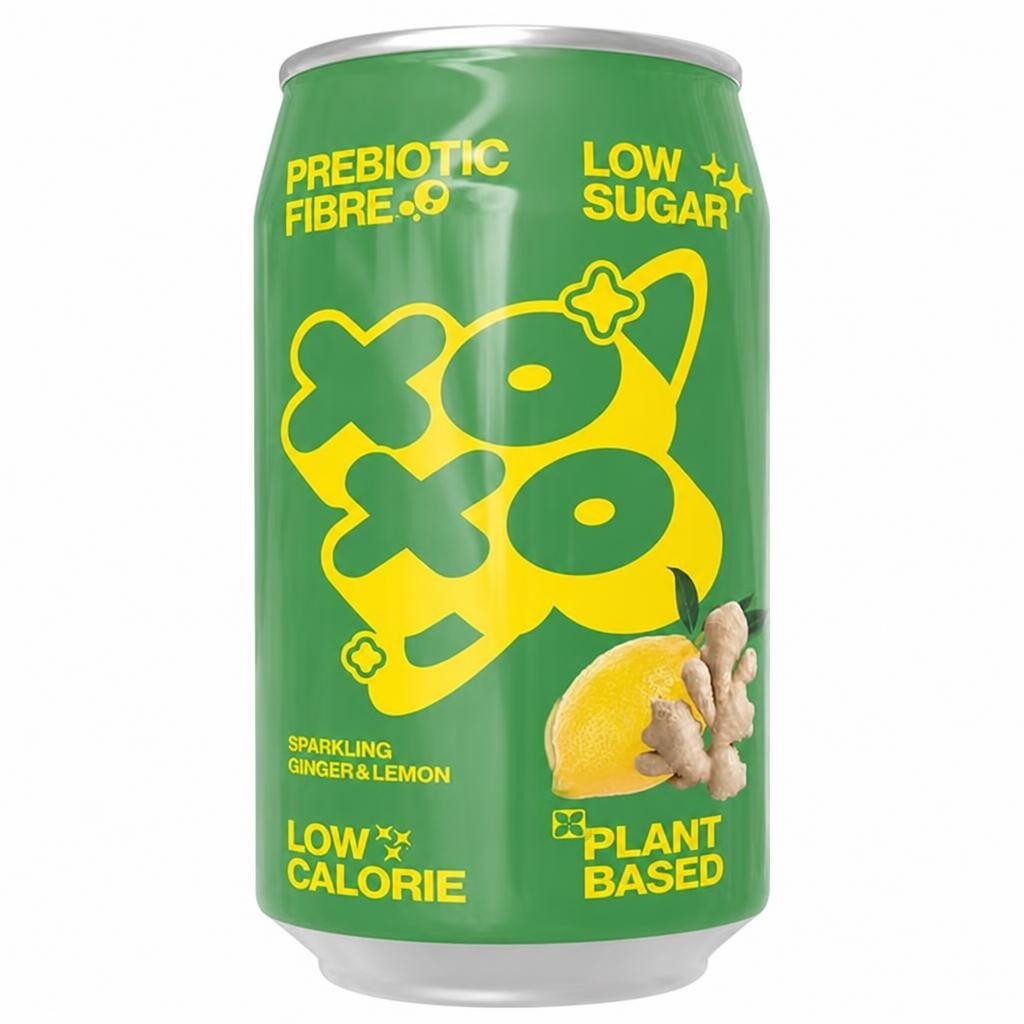XOXO Sparkling Ginger & Lemon 330ml