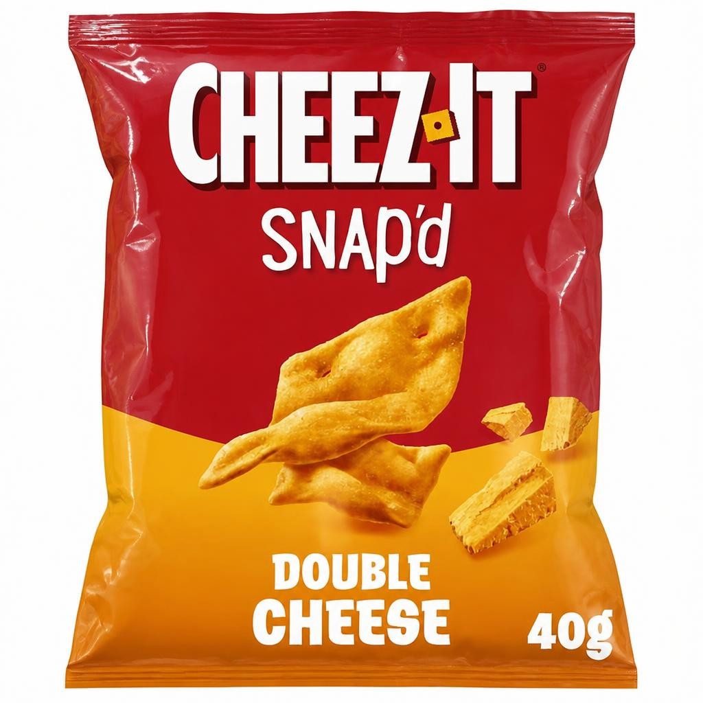 Cheez-It Double Cheese Thin & Crispy Baked Snacks 40g