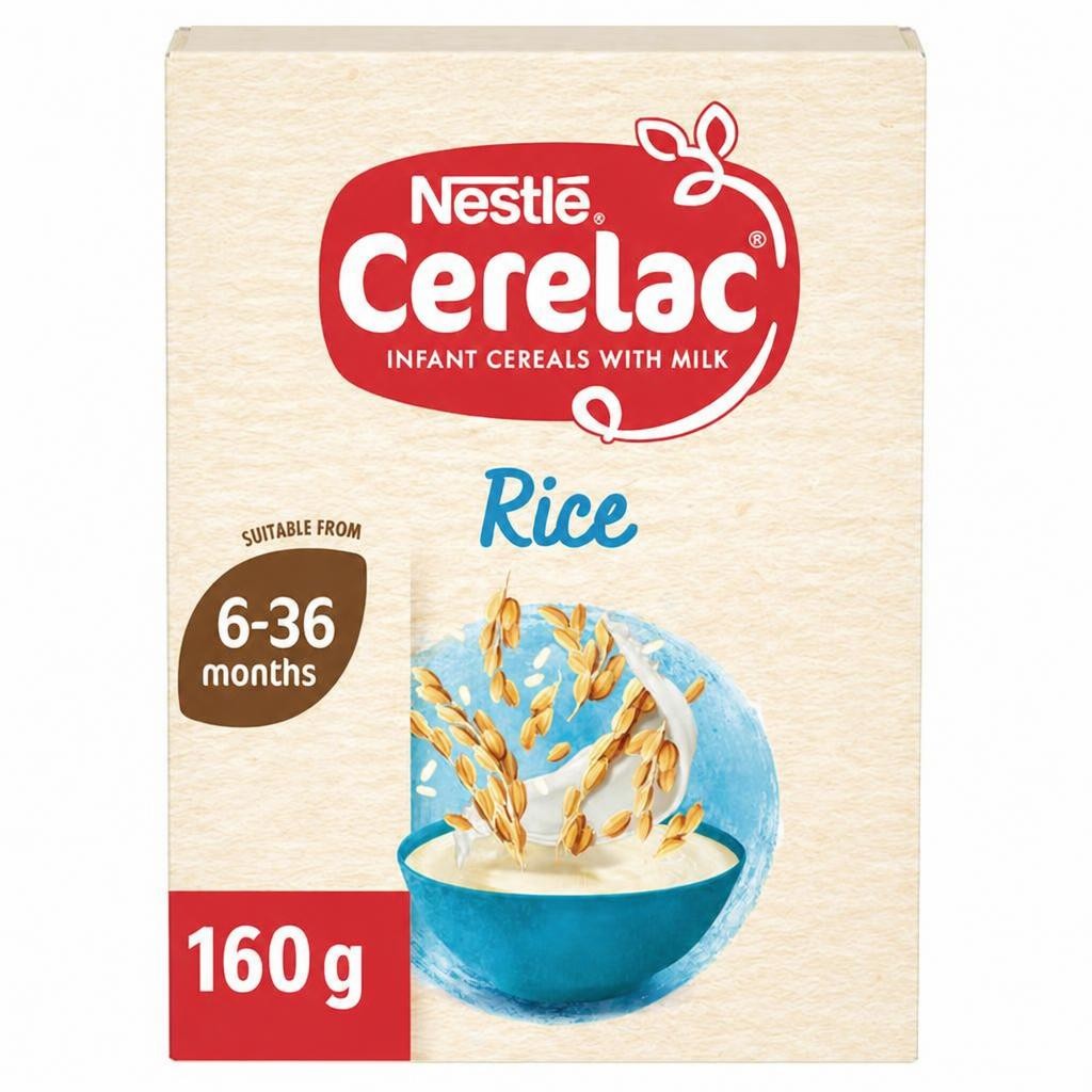 Cerelac Baby Rice Cereal with Milk 6+ Months 160g