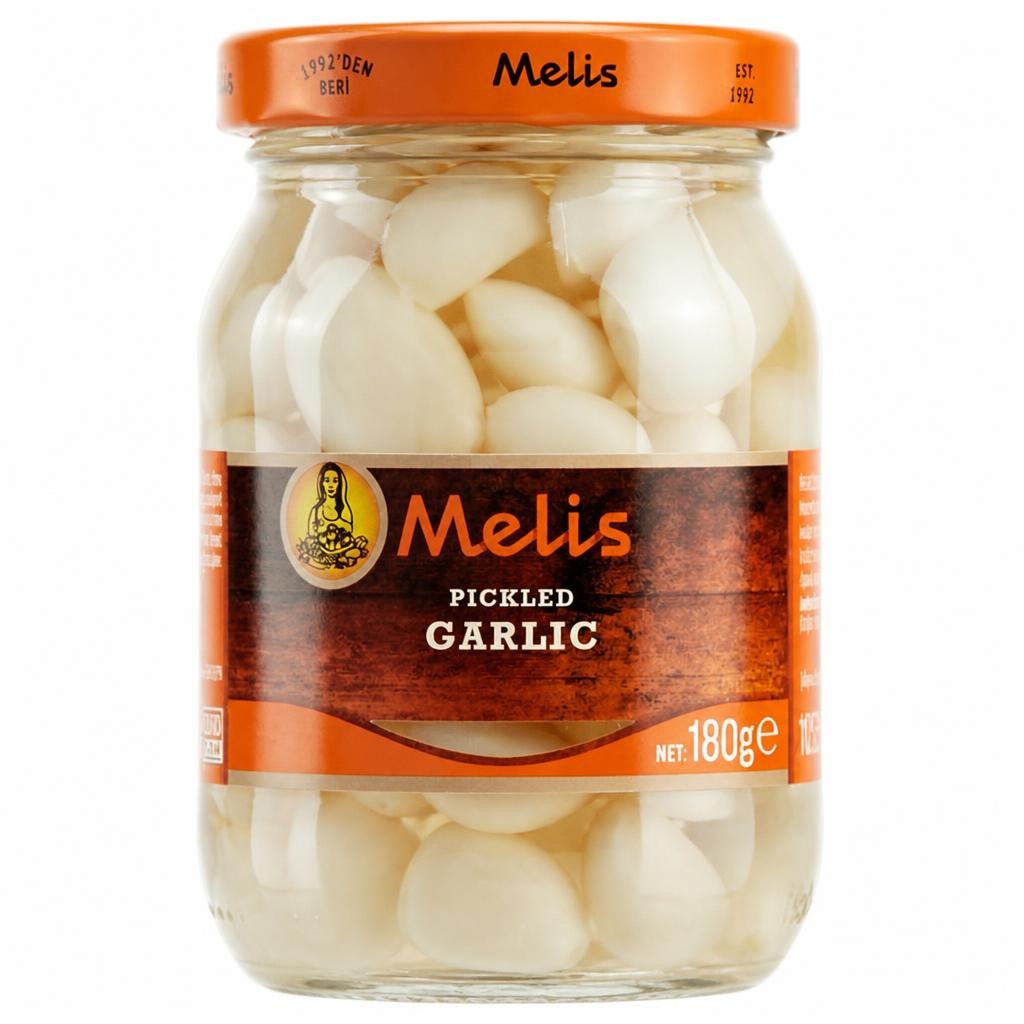 Melis Pickled Garlic 180g