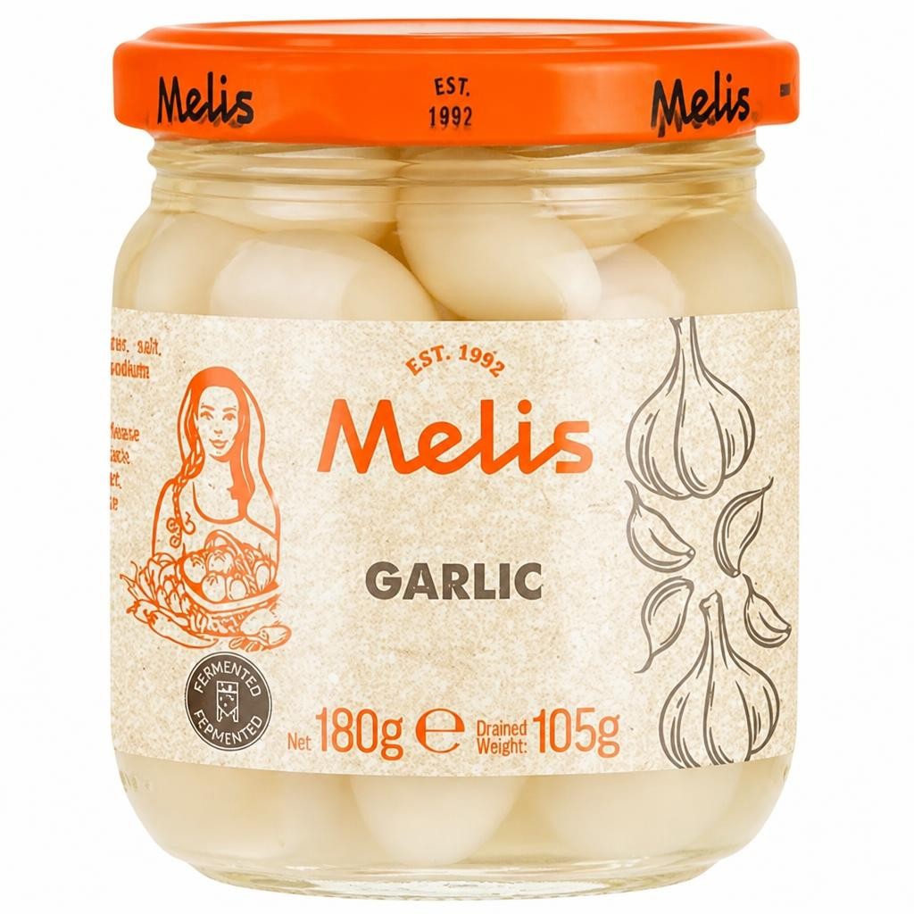 Melis Pickled Garlic 180g