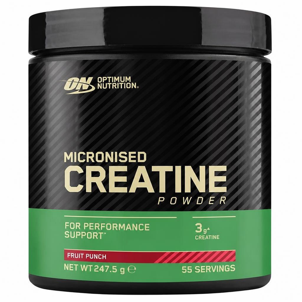 Optimum Nutrition Fruit Punch Micronised Creatine Powder 247.5g