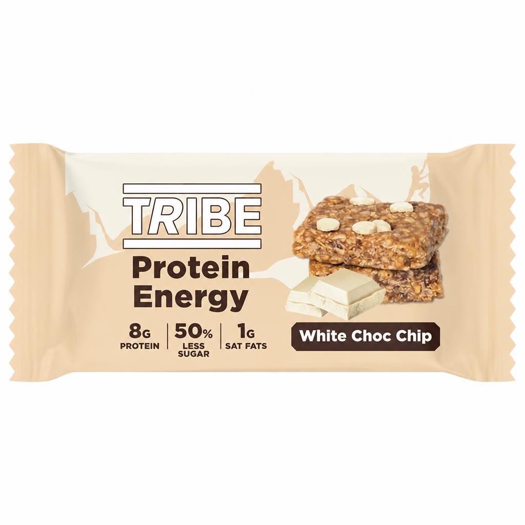 Tribe White Choc Protein Energy 50g