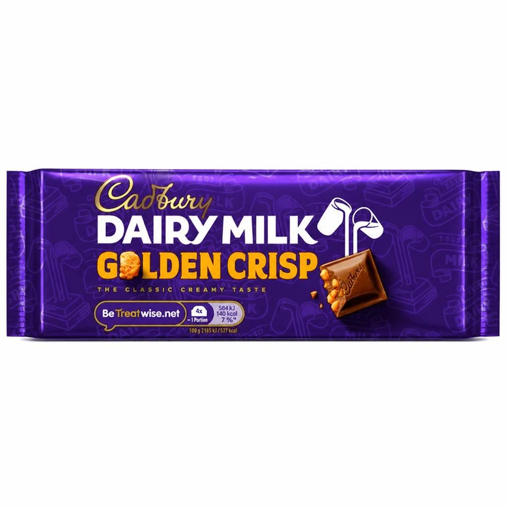 Cadbury Dairy Milk Golden Crisp 54g