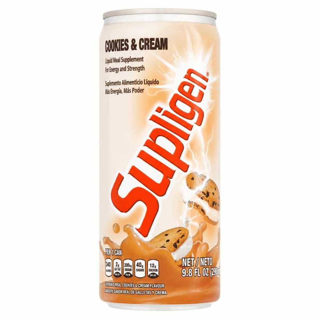 Supligen Cookies & Cream Liquid Meal Supplement 290ml