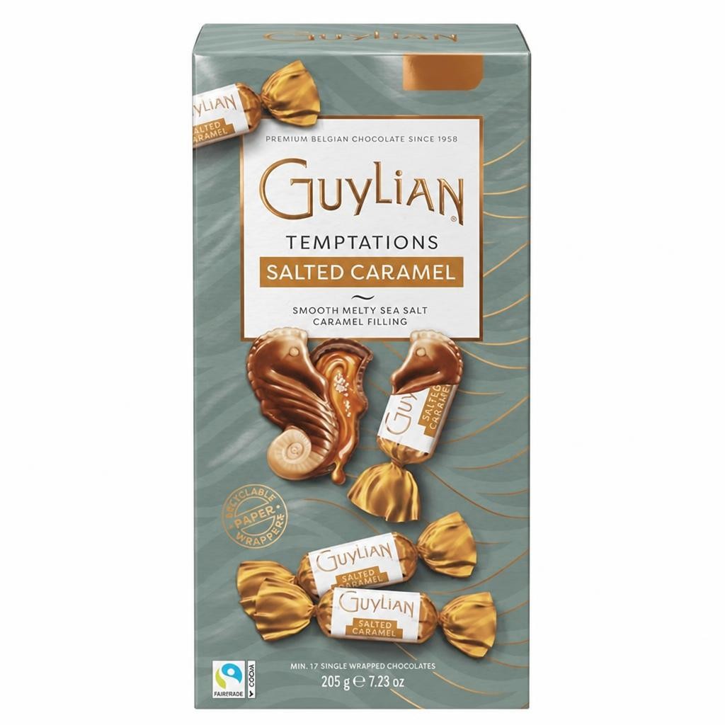 Guylian Temptations Salted Caramel 205g