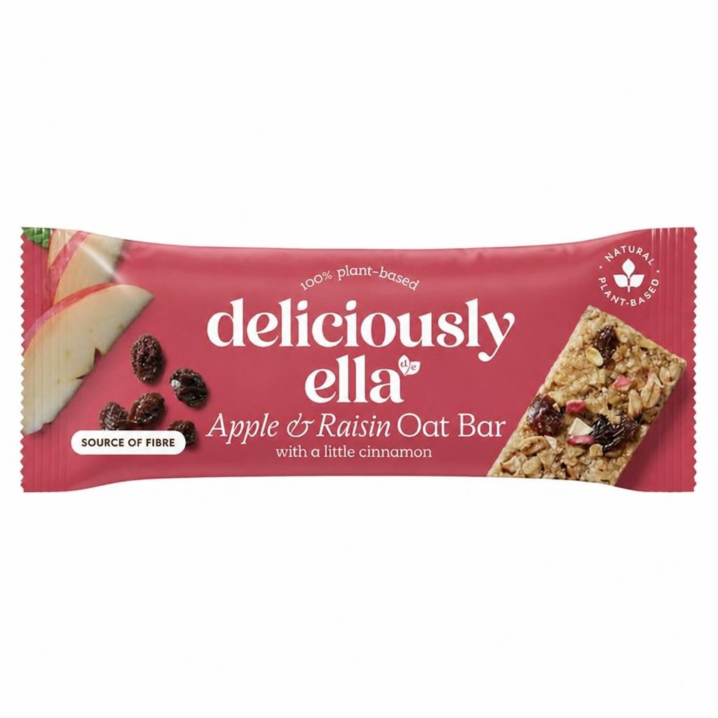 Deliciously Ella 50g Apple & Raisin Oat Bar