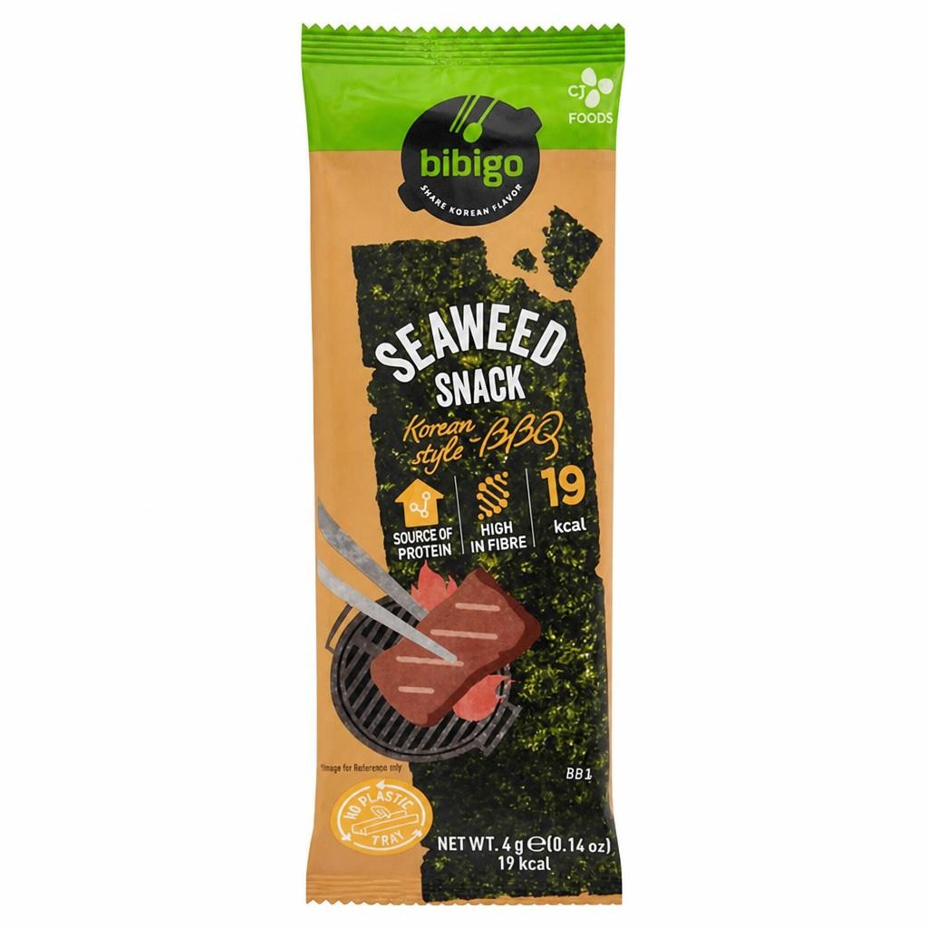 Bibigo Seaweed Snack Korean Style BBQ 4g