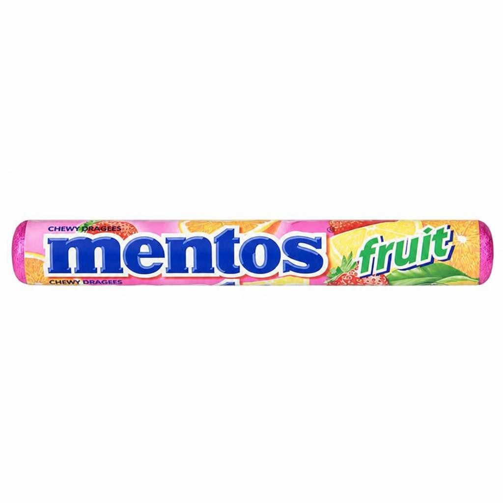 Mentos Rolls Fruit 37.5g