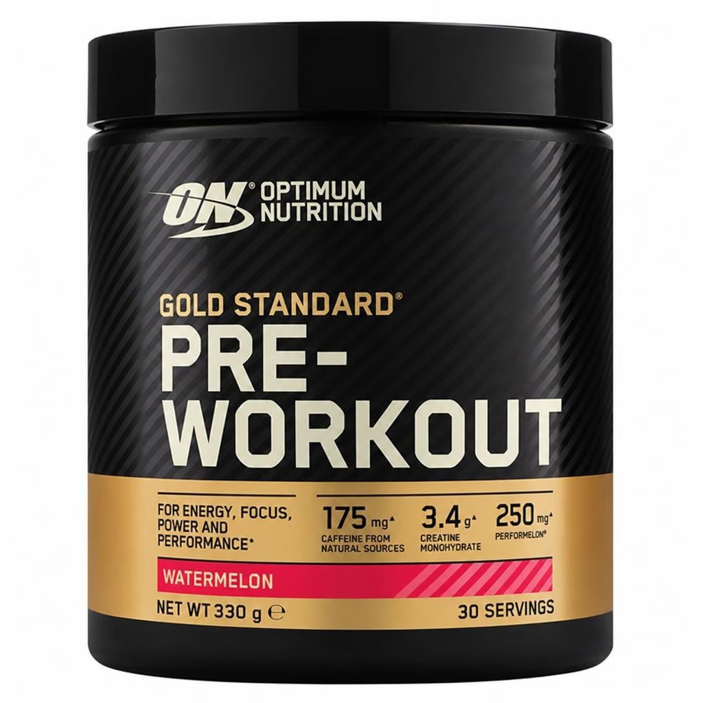 Optimum Nutrition Gold Standard Pre Workout Powder Watermelon Flavour 30 servings 330g
