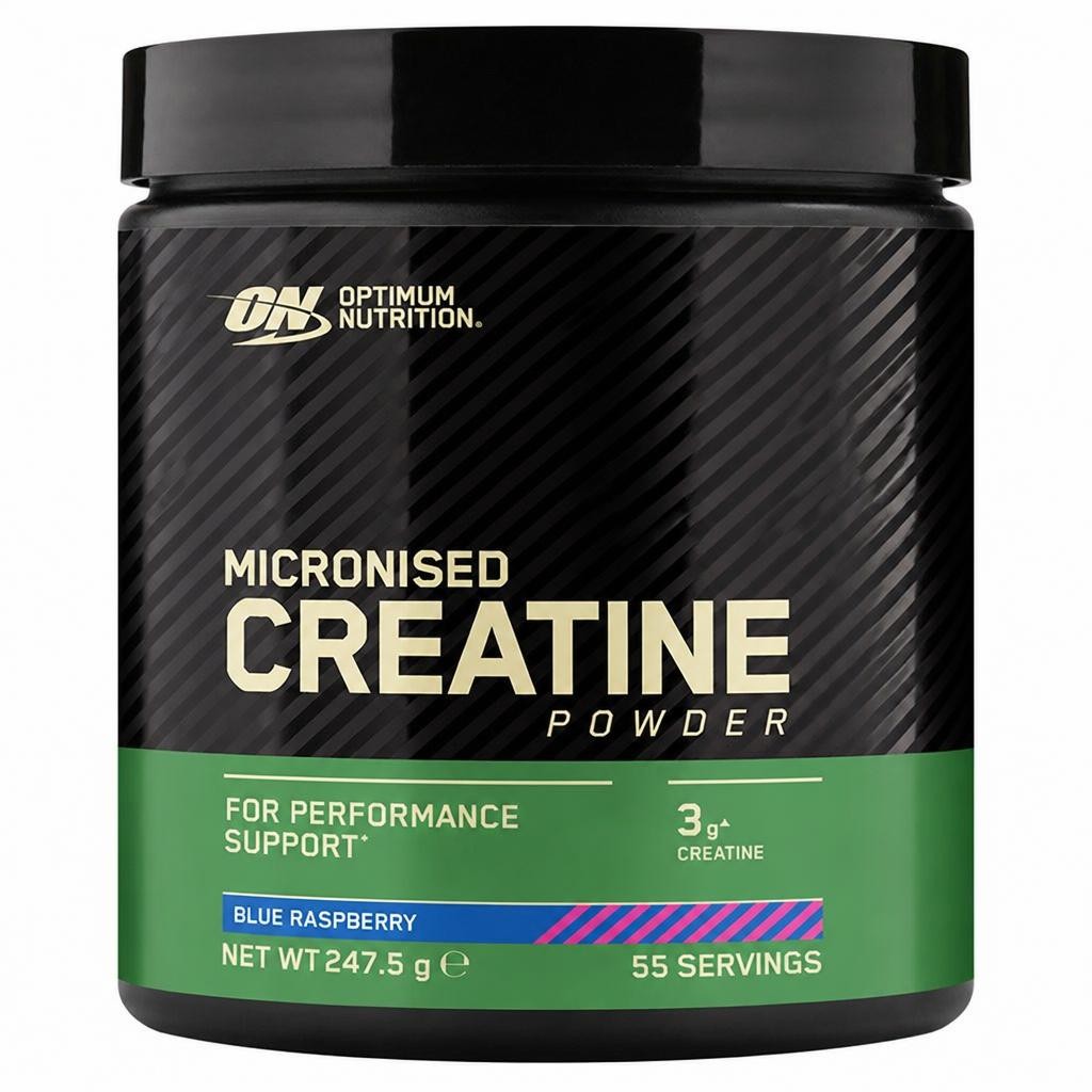 Optimum Nutrition Blue Raspberry Micronised Creatine Powder 247.5g