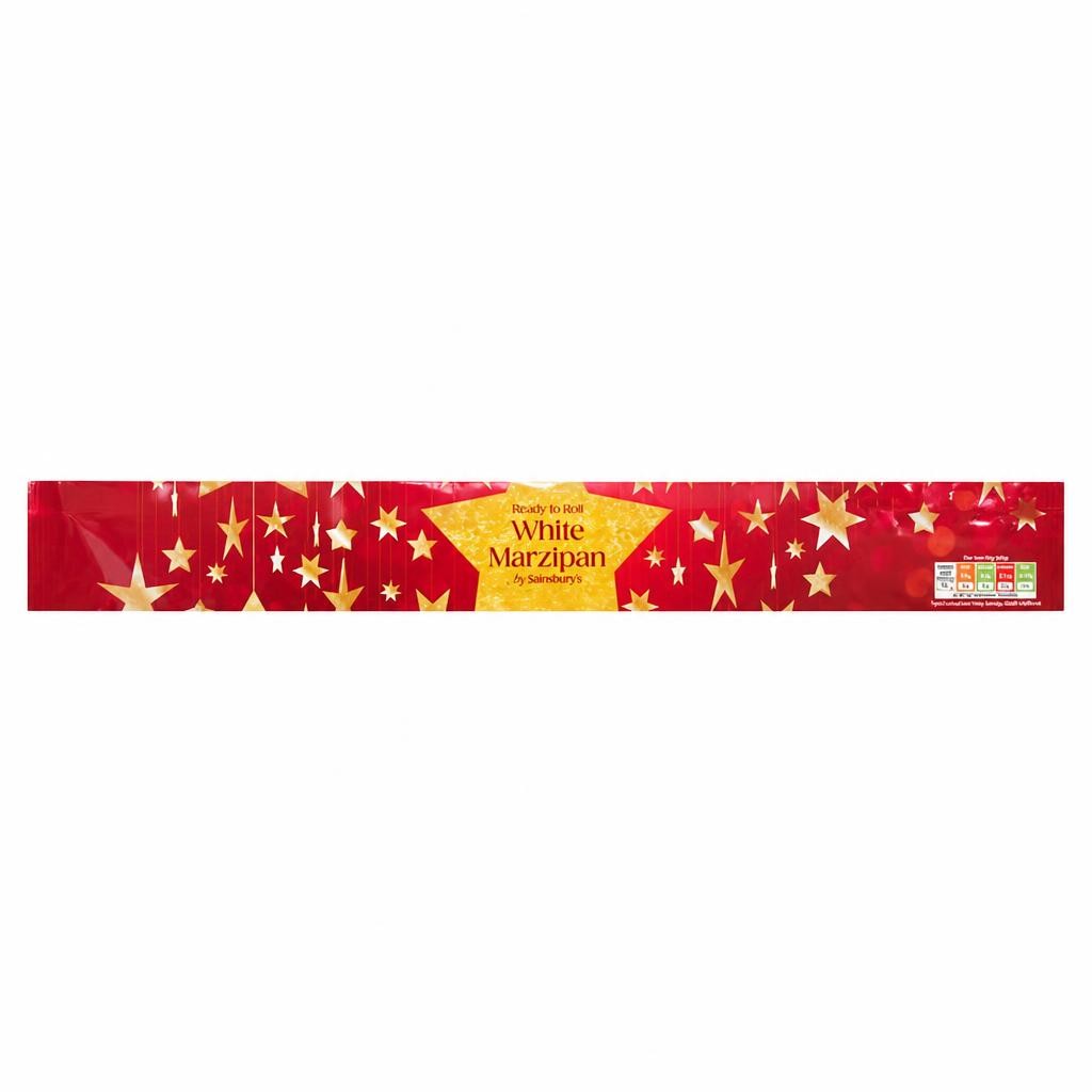 Sainsbury's Ready Rolled White Marzipan 400g