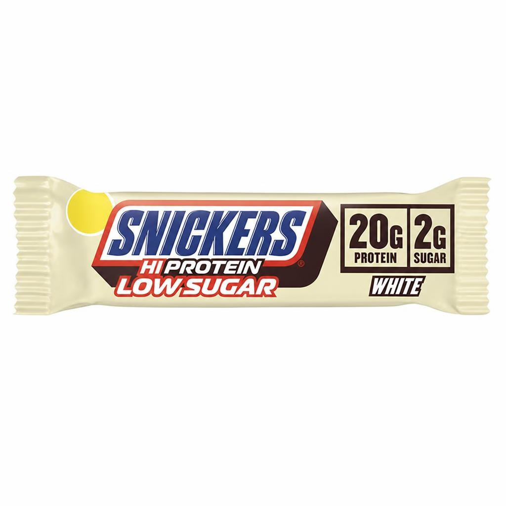 Snickers White Chocolate Low Sugar Protein Bar 57g