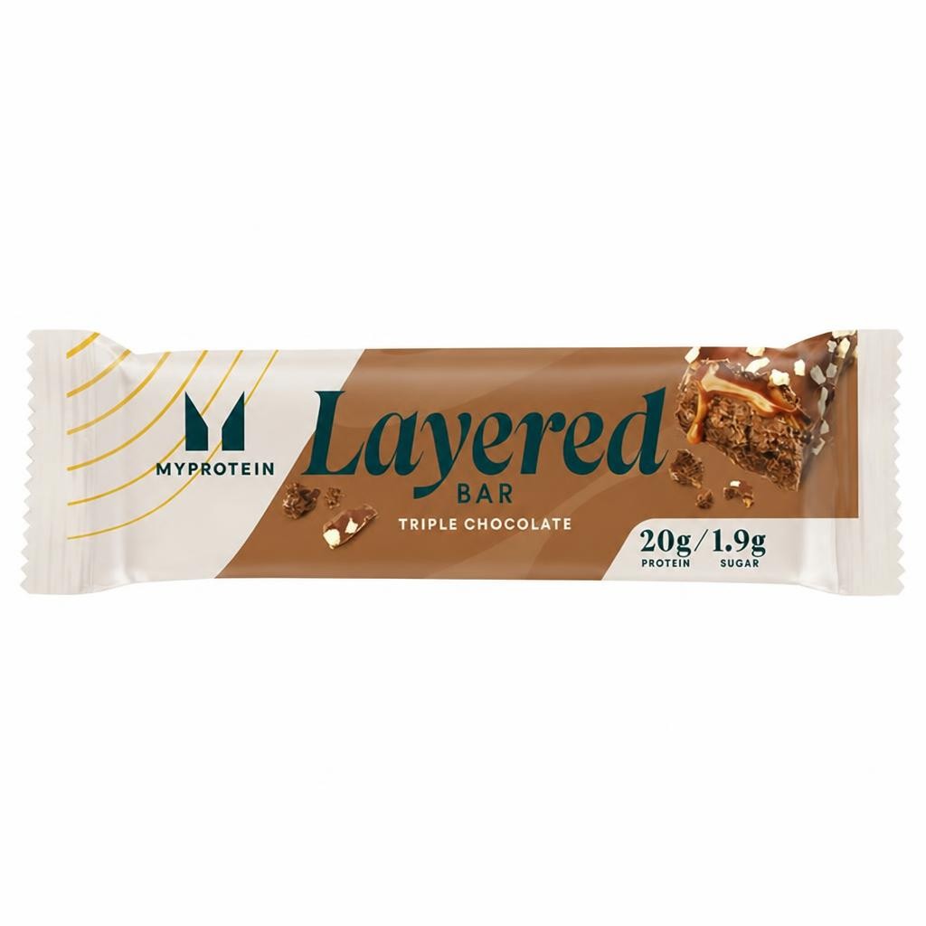 Myprotein Layered Triple Chocolate Fudge 12x60g