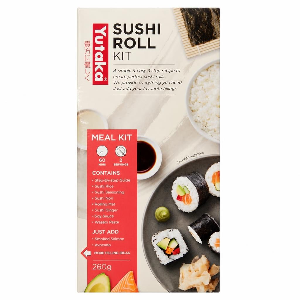 Yutaka Sushi Roll Meal Kit 260g