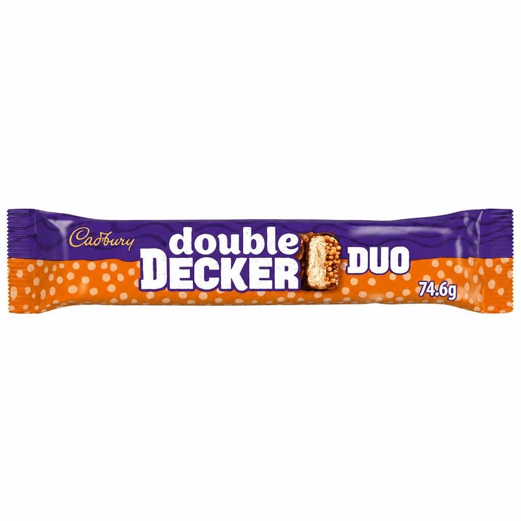 Cadbury Double Decker Duo Chocolate Bar 74.6g