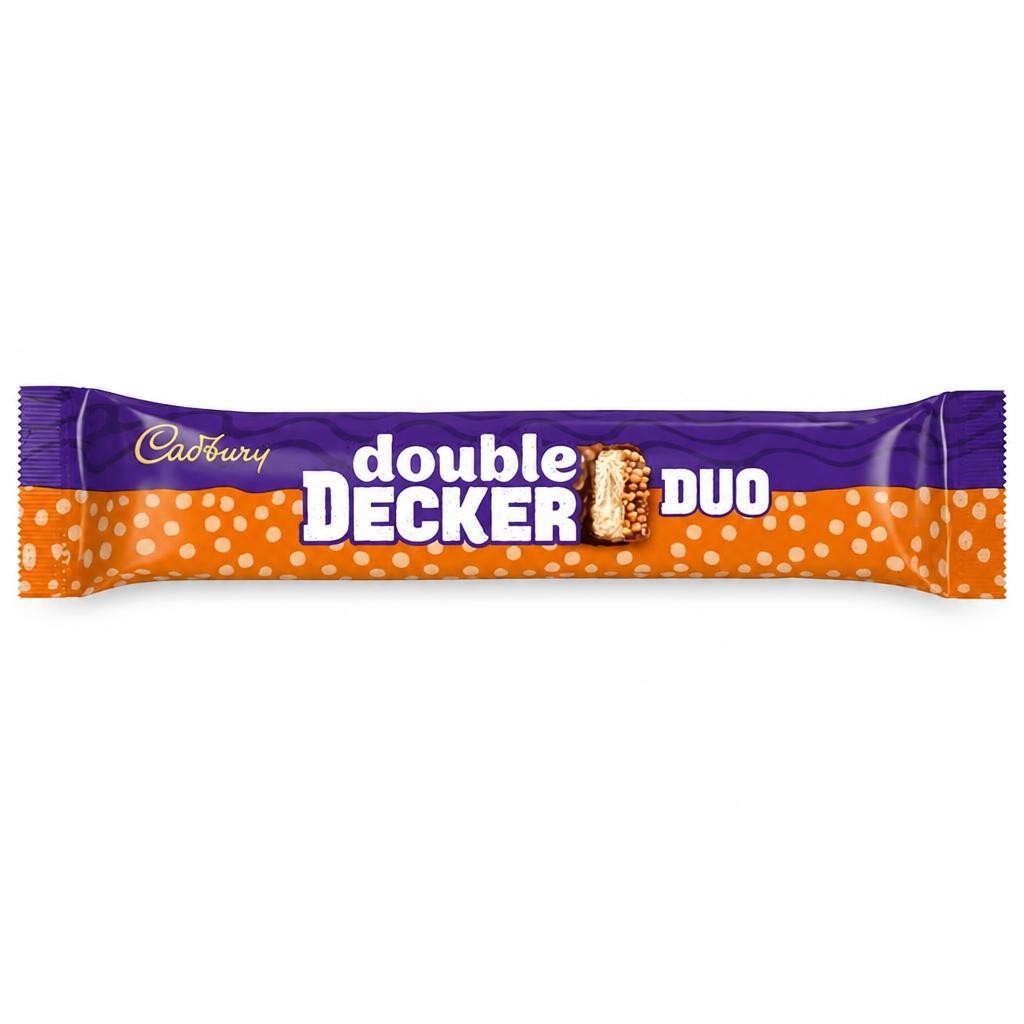 Cadbury Double Decker Duo Chocolate Bar 74.6g
