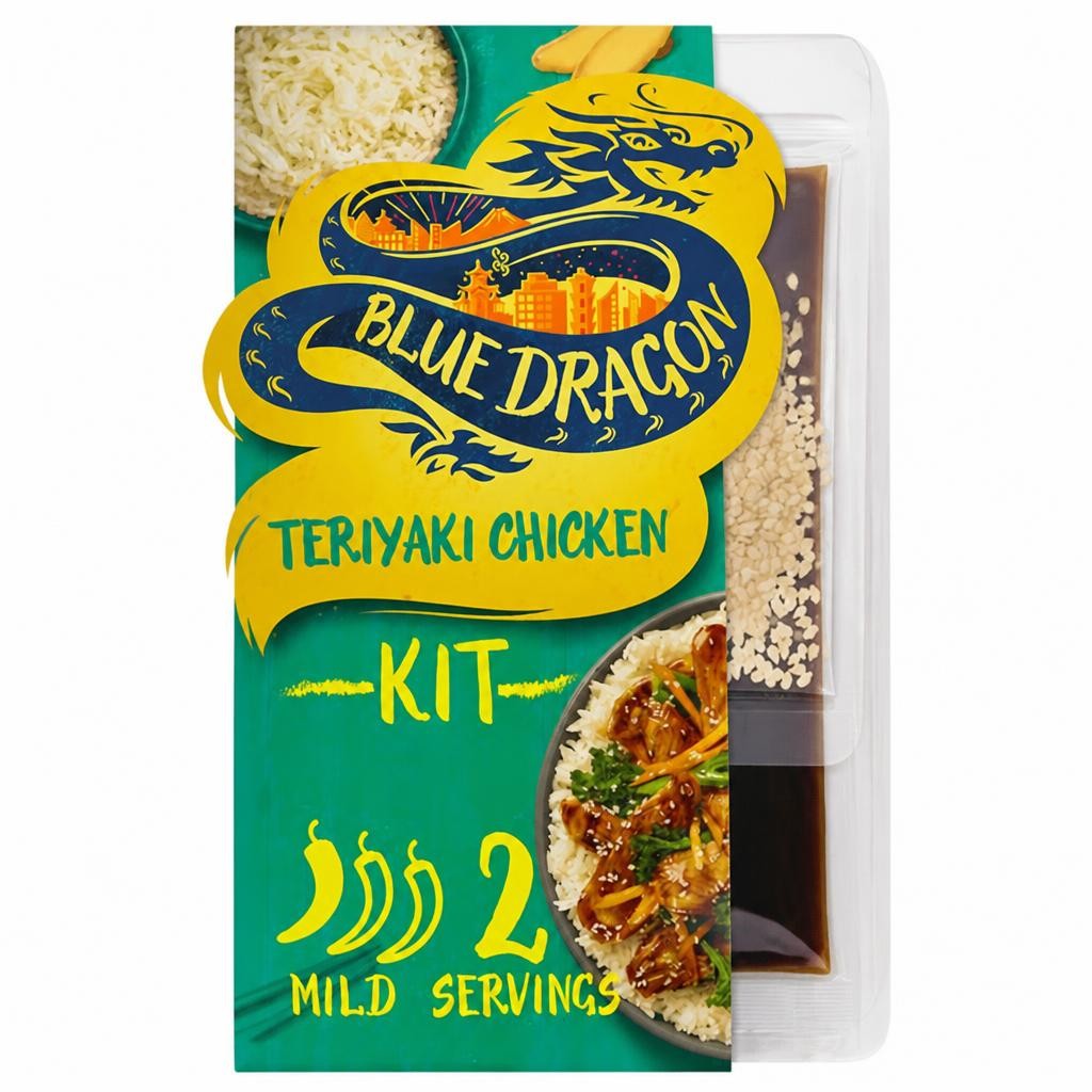 Blue Dragon Teriyaki Chicken Rice Kit 332g