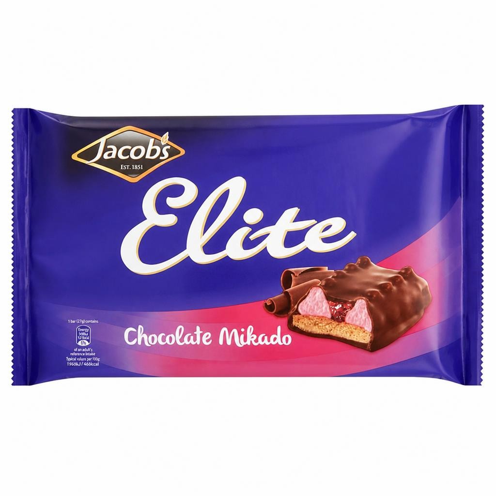 Jacob's Elite Chocolate Mikado 176g
