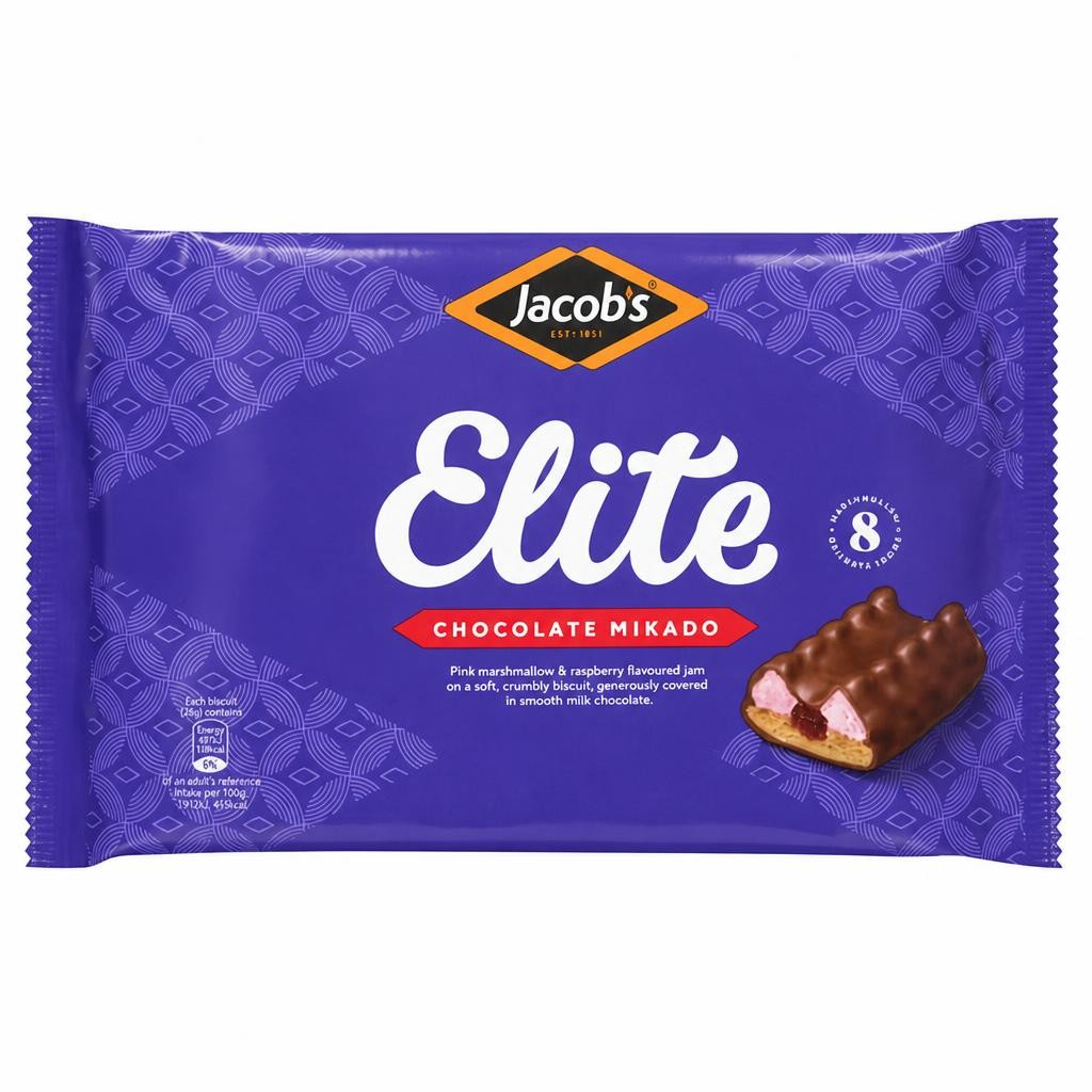 Jacob's Elite Chocolate Mikado 176g