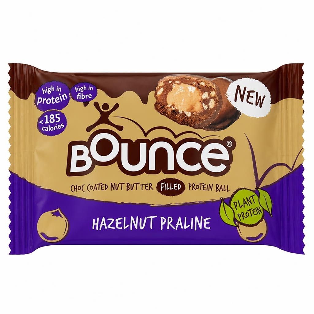 Bounce Hazelnut Praline Protein Ball 40g