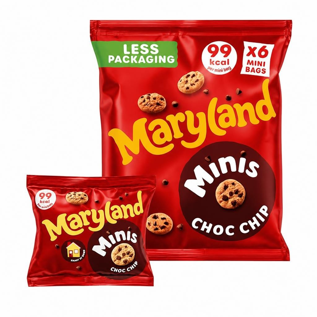 Maryland 6 Cookies Minis Multipacks Chocolate Chip