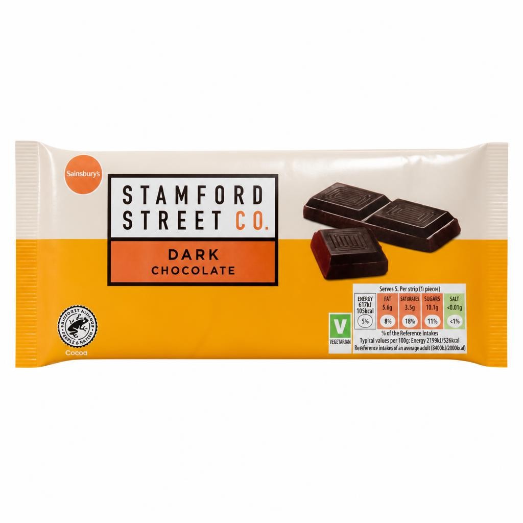Stamford Street Co. Dark Chocolate 100g