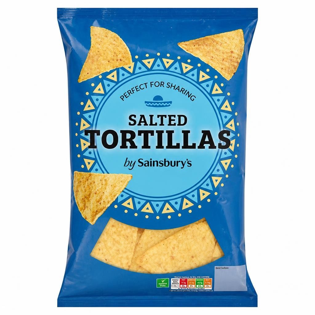 Sainsbury's Tortilla Chips Salted 200g
