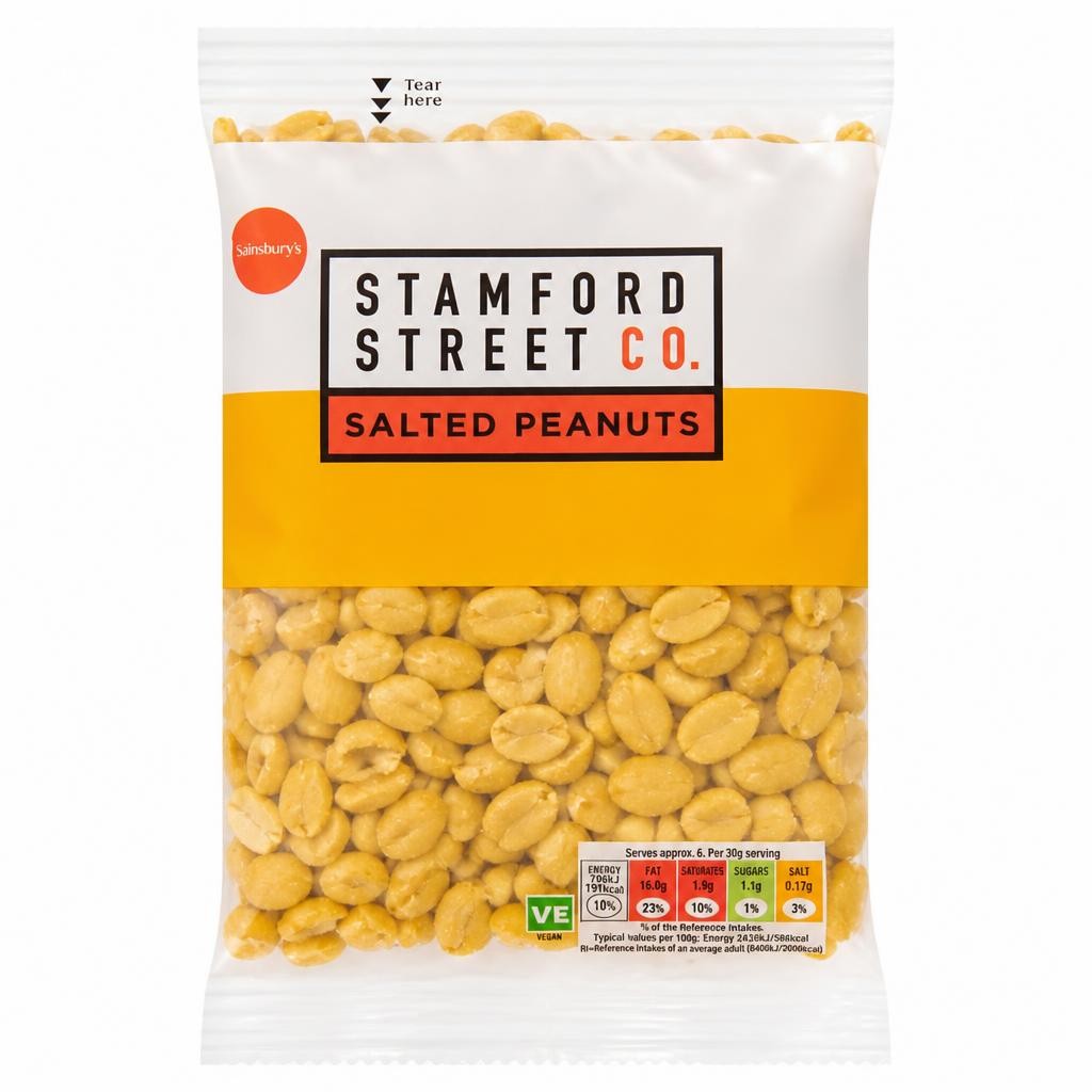 Stamford Street Co. Salted Peanuts 200g