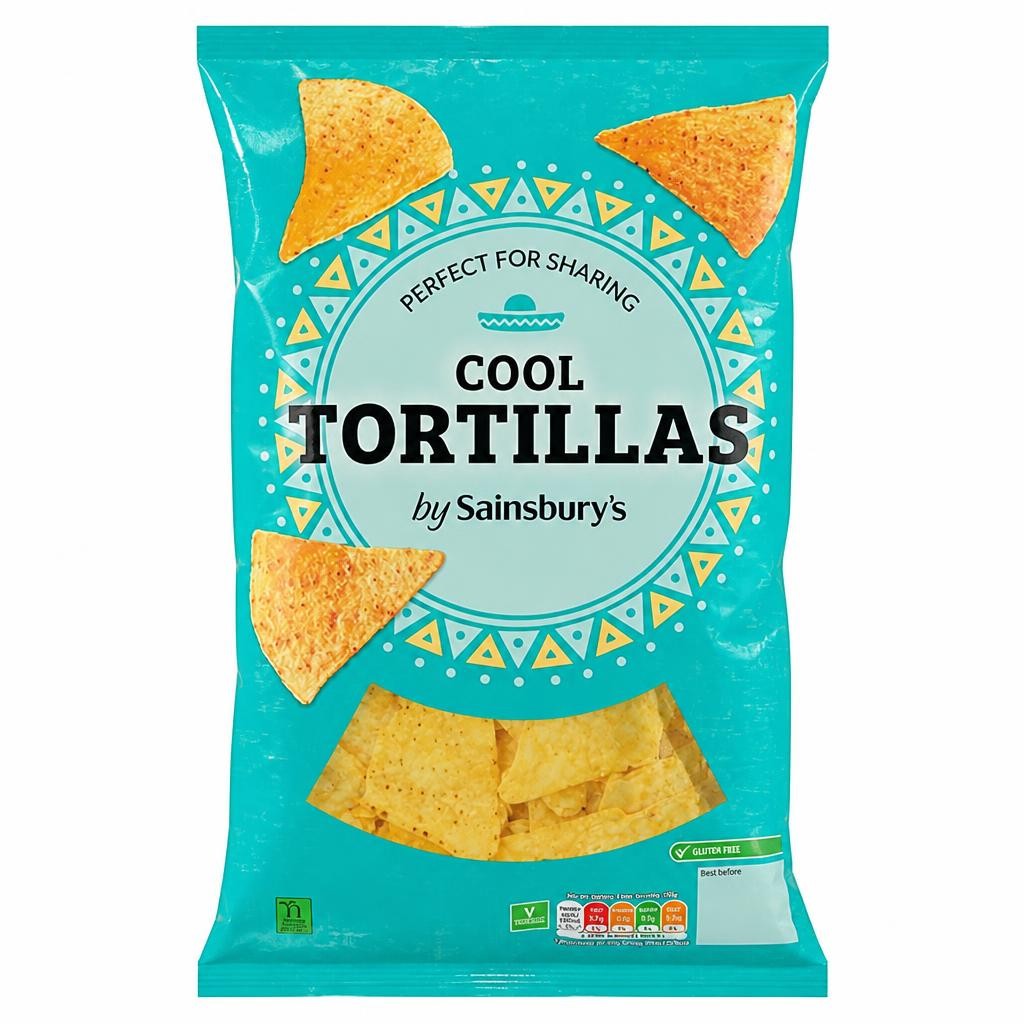 Sainsbury's Tortilla Chips Cool 200g