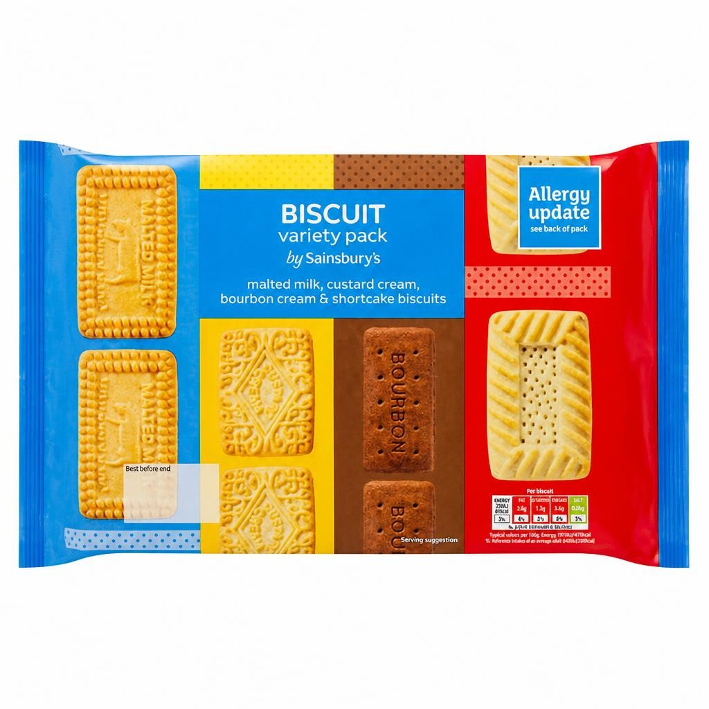 Sainsbury's Biscuit Variety Pack 700g