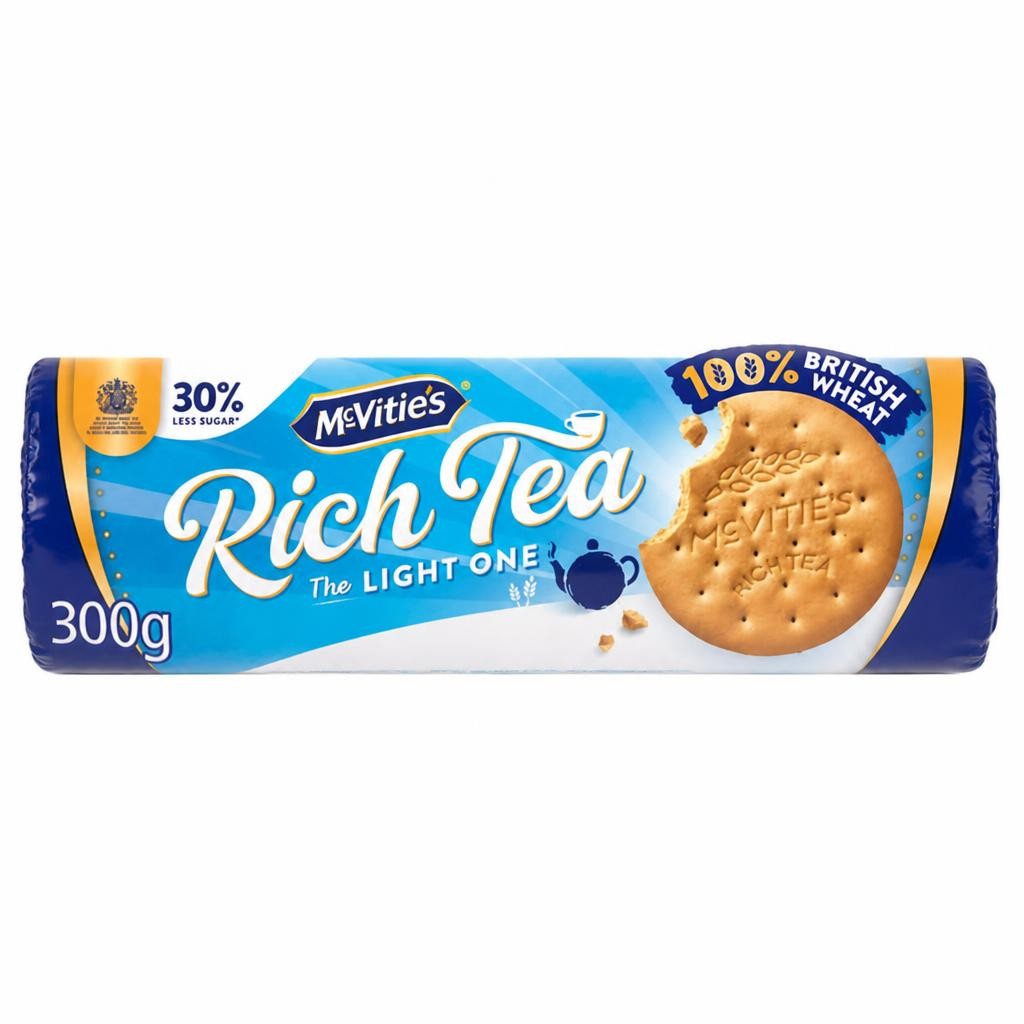 Mcvitie's Light Rich Tea Biscuits 300g