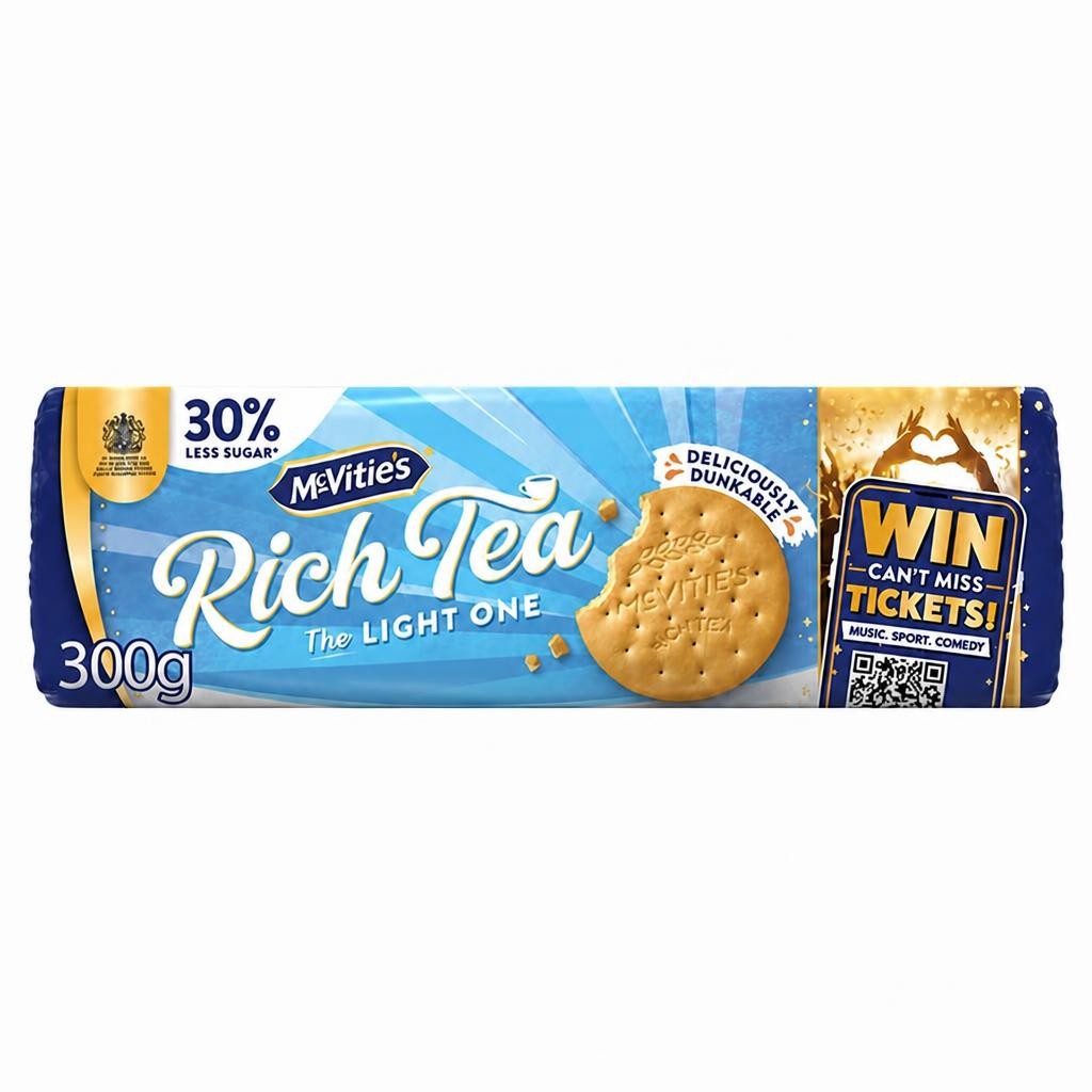 Mcvitie's Light Rich Tea Biscuits 300g