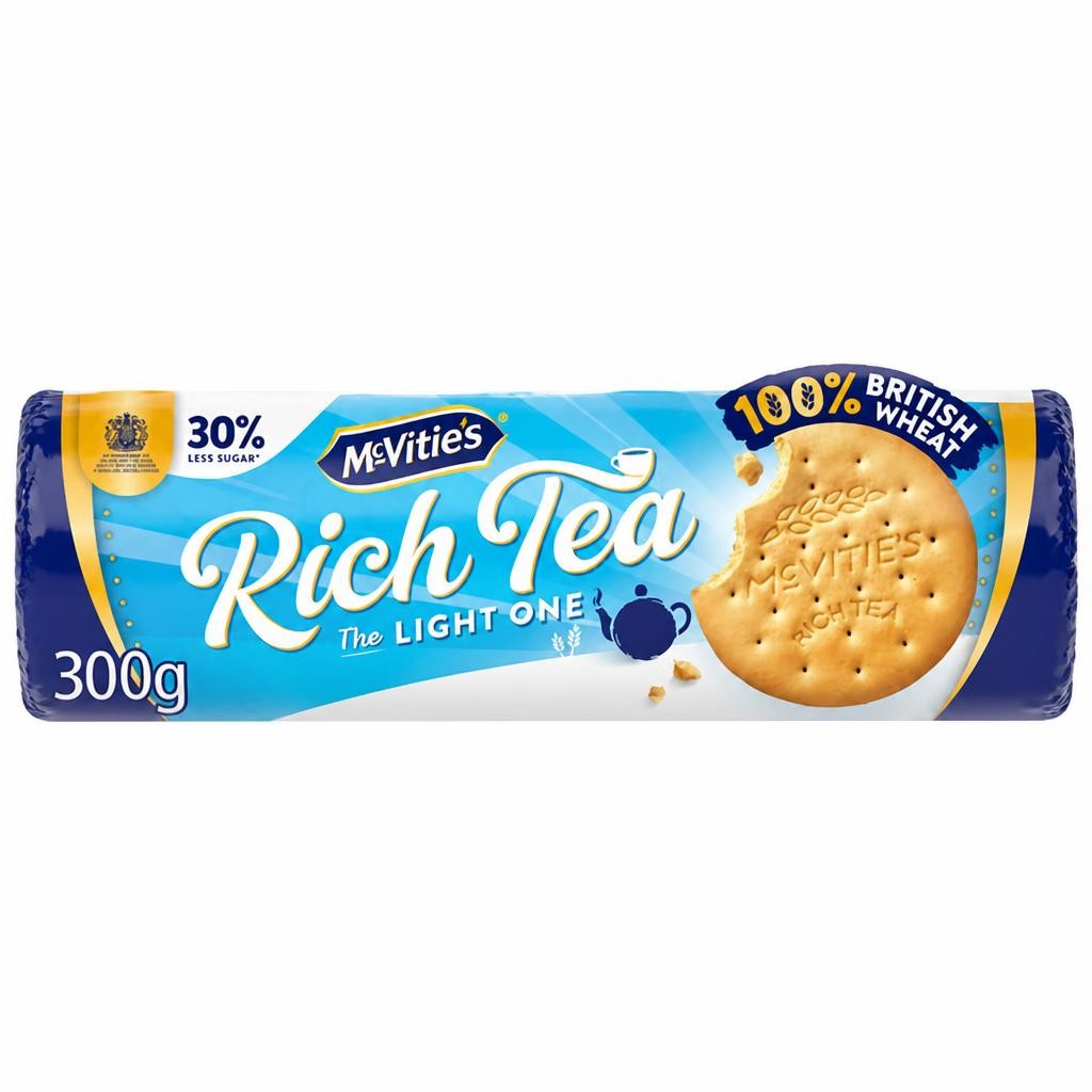 Mcvitie's Light Rich Tea Biscuits 300g