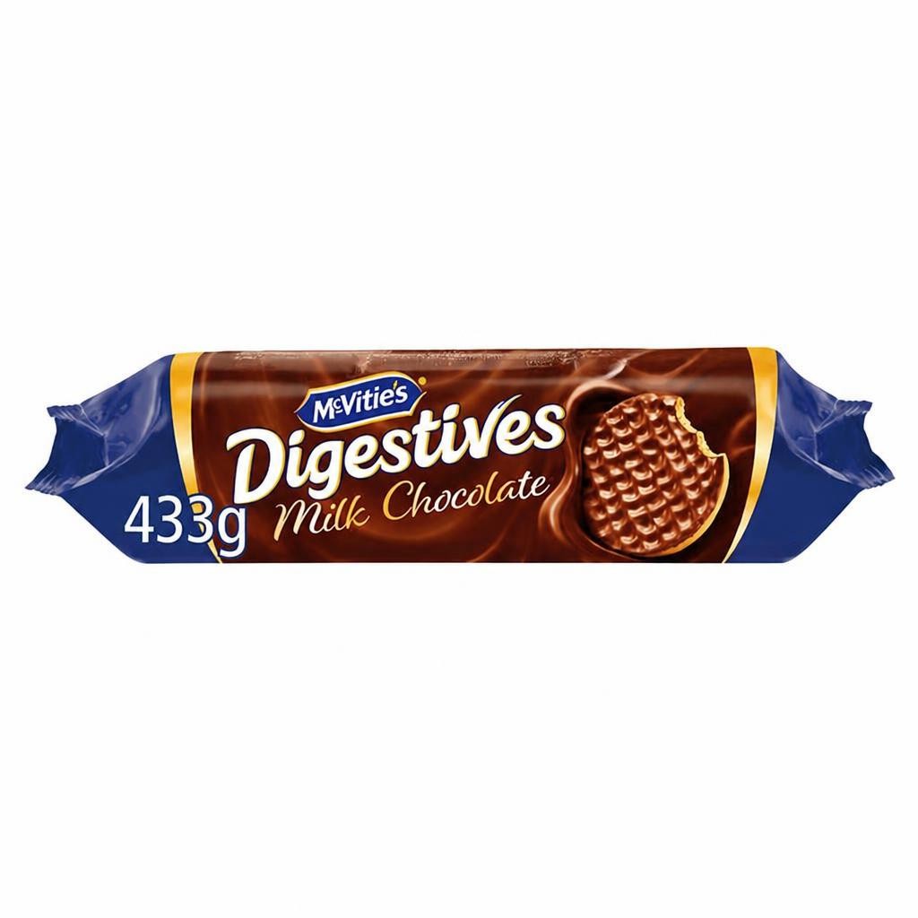 McVitie's Digestives Milk Chocolate Biscuits 433g