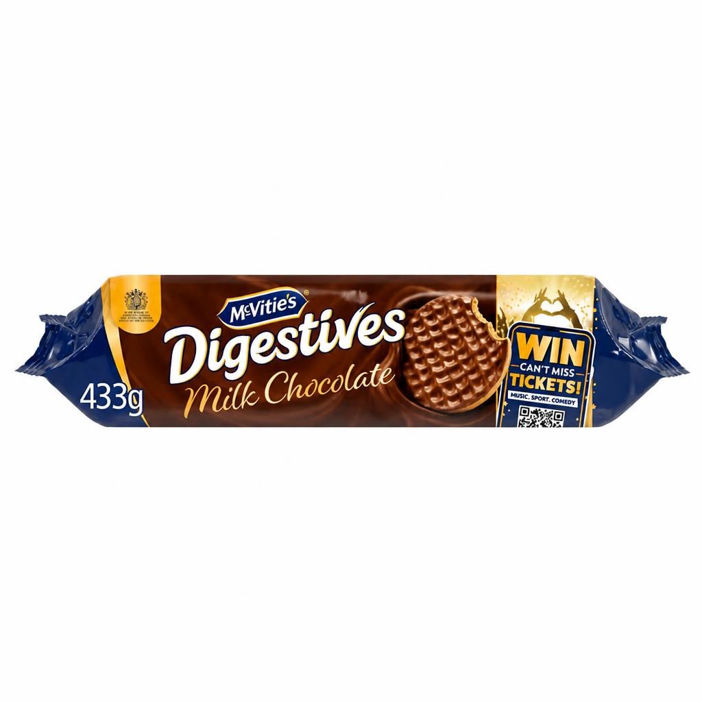 McVitie's Digestives Milk Chocolate Biscuits 433g