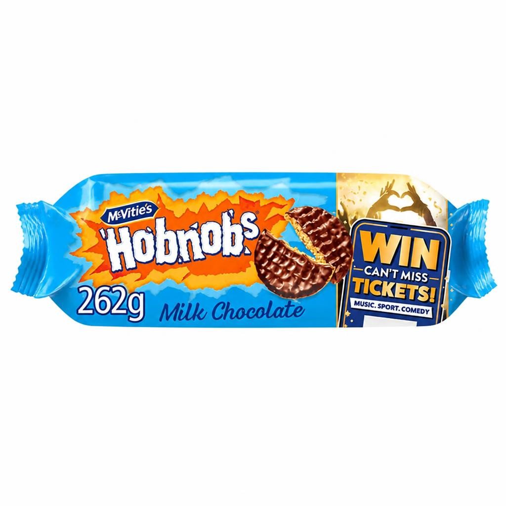 McVitie's Hobnobs Milk Chocolate Biscuits 262g
