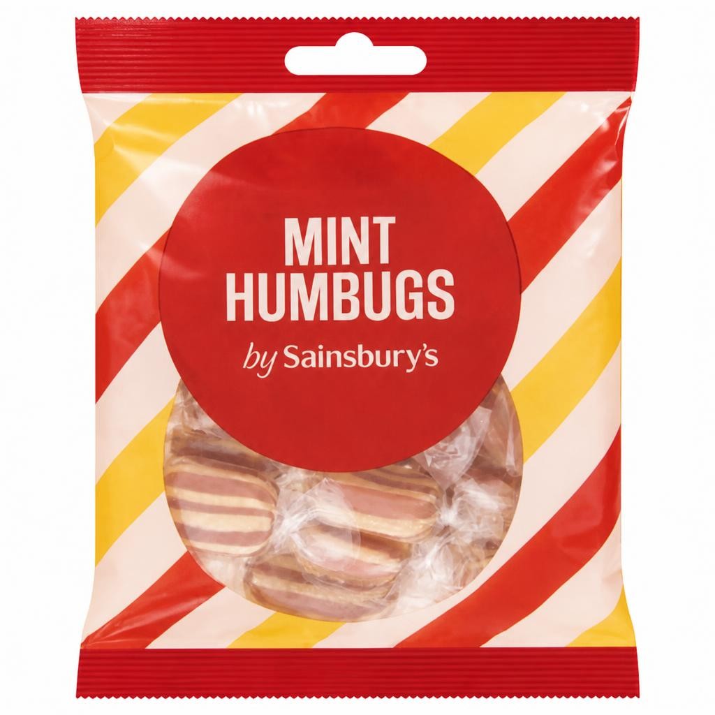 Sainsbury's Mint Humbugs 200g
