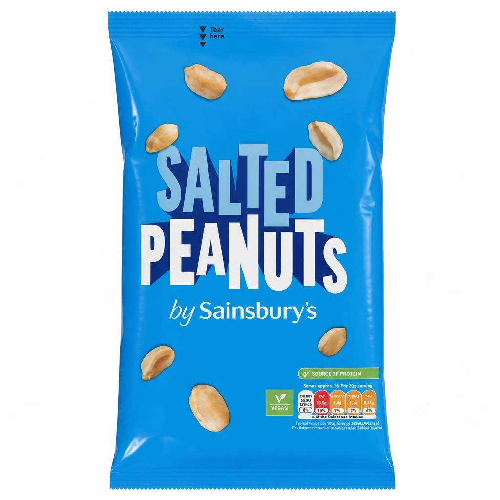 Sainsbury's Salted Peanuts 550g