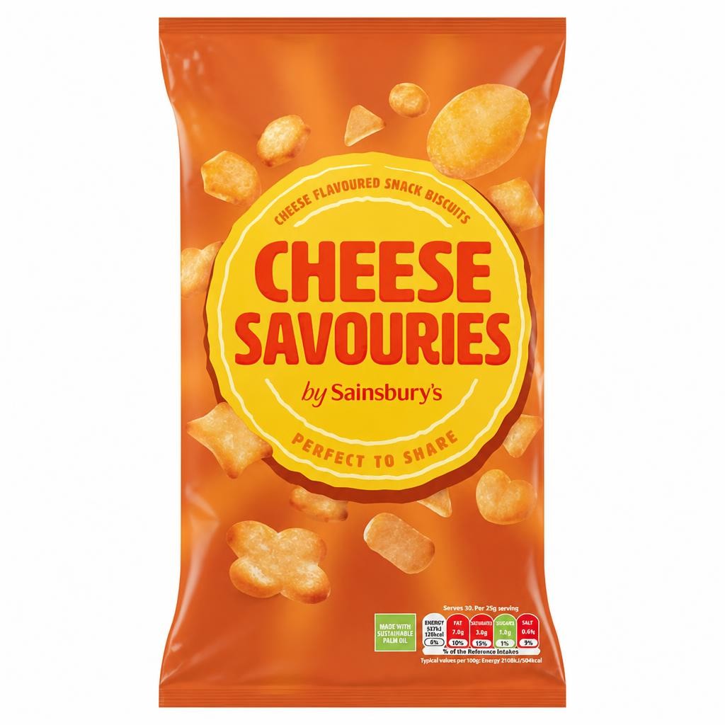 Sainsbury's Cheese Savouries 250g